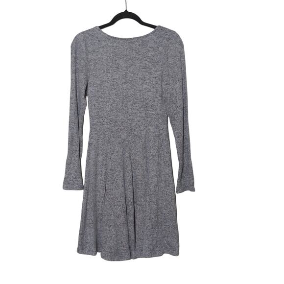 Anthropologie Dolan Left Coast Piper Pleated Skater Dress in Gray – Sz XS – EUC - Picture 3 of 7